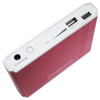ipad 手机平板笔记本电脑移动电源 金属红 20000mah手机电池产品图片3